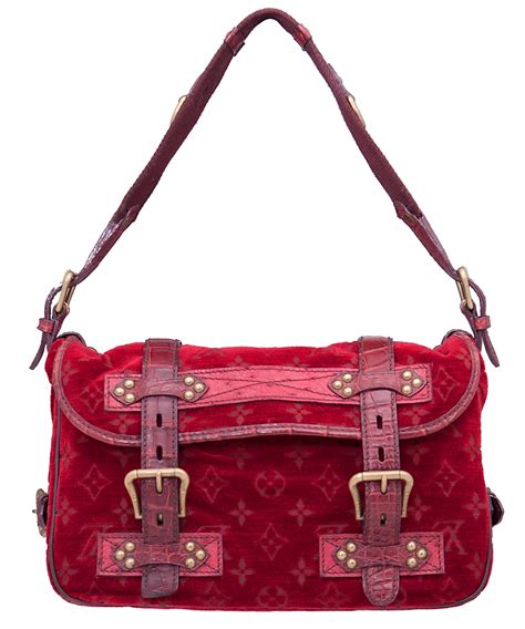 louis vuitton red bag limited edition|vintage red louis vuitton bag.